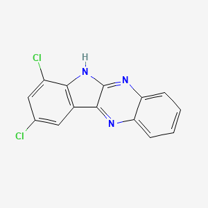 7,9-Dichloro-6H-indolo[2,3-b]quinoxaline