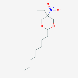 5-Ethyl-5-nitro-2-octyl-1,3-dioxane