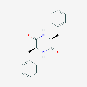 molecular formula C18H18N2O2 B153761 环(苯丙氨酰-苯丙氨酰) CAS No. 2862-51-3
