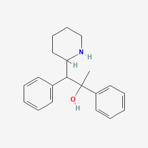 1,2-Diphenyl-1-(piperidin-2-yl)propan-2-ol