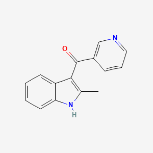 (2-Methyl-1h-indol-3-yl)(pyridin-3-yl)methanone