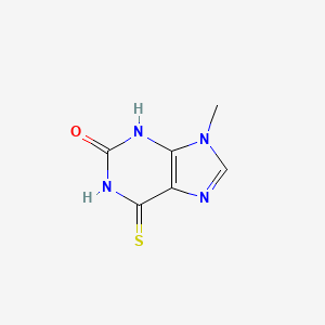 9-methyl-6-sulfanylidene-3H-purin-2-one