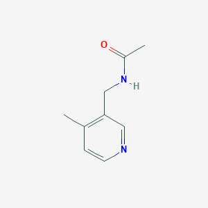 N-[(4-methylpyridin-3-yl)methyl]acetamide