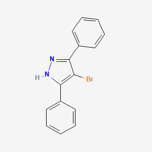 4-bromo-3,5-diphenyl-1H-pyrazole