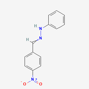 N-[(4-nitrophenyl)methylideneamino]aniline