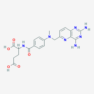 2-[[4-[(2,4-Diaminopyrido[3,2-d]pyrimidin-6-yl)methyl-methylamino]benzoyl]amino]pentanedioic acid