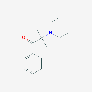 2-(Diethylamino)-2-methyl-1-phenylpropan-1-one