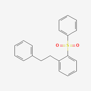 1-(2-Phenylethyl)-2-(phenylsulfonyl)benzene