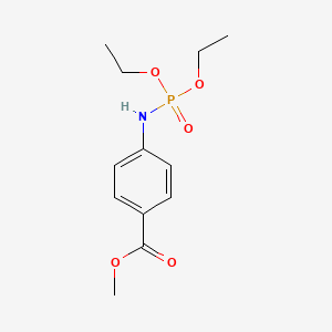 Methyl 4-(diethoxyphosphorylamino)benzoate