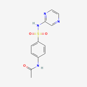 n-[4-(Pyrazin-2-ylsulfamoyl)phenyl]acetamide