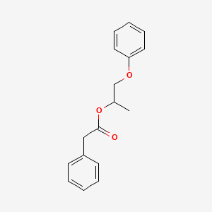 1-Phenoxypropan-2-yl 2-phenylacetate