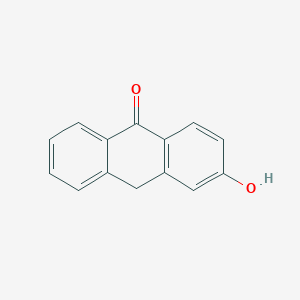 molecular formula C14H10O2 B15376747 3-Hydroxyanthracen-9(10H)-one CAS No. 5449-65-0