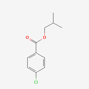 molecular formula C11H13ClO2 B15376762 Isobutyl 4-chlorobenzoate CAS No. 29234-88-6