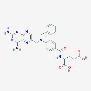 2-[[4-[Benzyl-[(2,4-diaminopteridin-6-yl)methyl]amino]benzoyl]amino]pentanedioic acid