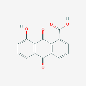 8-Hydroxy-9,10-dioxo-9,10-dihydroanthracene-1-carboxylic acid