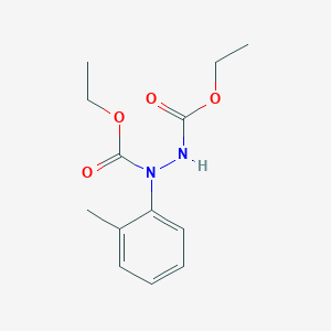 Diethyl 1-(2-methylphenyl)hydrazine-1,2-dicarboxylate