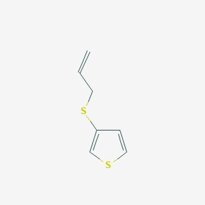 3-(Prop-2-en-1-ylsulfanyl)thiophene