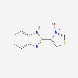 4-(1H-benzimidazol-2-yl)-3-oxido-1,3-thiazol-3-ium