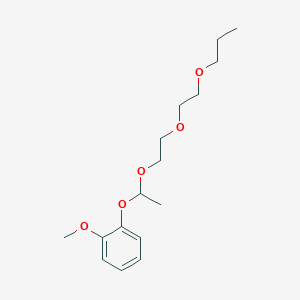 1-Methoxy-2-[1-[2-(2-propoxyethoxy)ethoxy]ethoxy]benzene