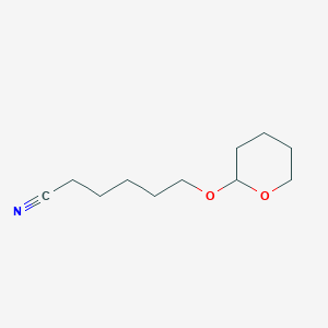 6-[(Oxan-2-yl)oxy]hexanenitrile