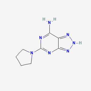 5-pyrrolidin-1-yl-2H-triazolo[4,5-d]pyrimidin-7-amine