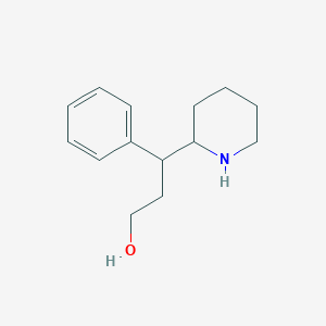 2-Piperidinepropanol, g-phenyl-