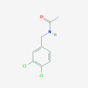 molecular formula C9H9Cl2NO B15377323 N-(3,4-dichlorobenzyl)acetamide 