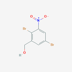 (2,5-Dibromo-3-nitrophenyl)methanol