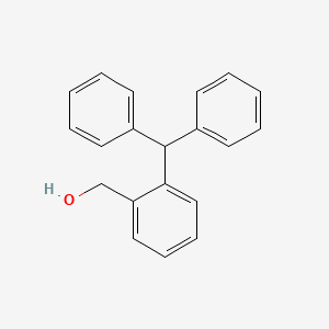 molecular formula C20H18O B15377411 [2-(Diphenylmethyl)phenyl]methanol CAS No. 6624-01-7