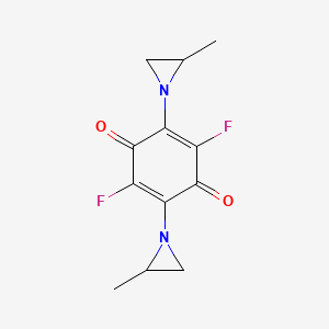 2,5-Difluoro-3,6-bis(2-methylaziridin-1-yl)cyclohexa-2,5-diene-1,4-dione