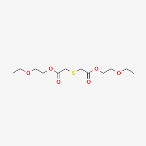 molecular formula C12H22O6S B15377500 Bis(2-ethoxyethyl) 2,2'-sulfanediyldiacetate CAS No. 79764-88-8