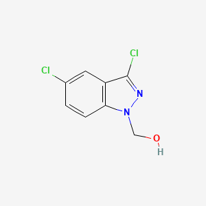 (3,5-Dichloro-1h-indazol-1-yl)methanol