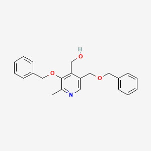 (3-(Benzyloxy)-5-(benzyloxymethyl)-2-methyl-pyridin-4-yl)methanol