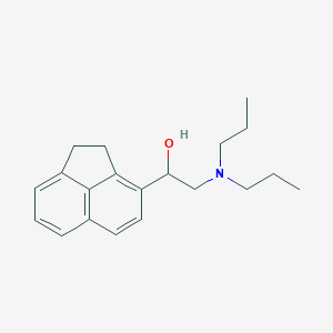 1-(1,2-Dihydroacenaphthylen-3-yl)-2-(dipropylamino)ethanol