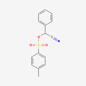 Cyano(phenyl)methyl 4-methylbenzenesulfonate