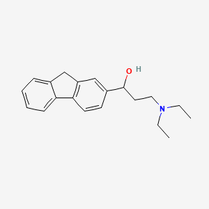 3-(diethylamino)-1-(9H-fluoren-2-yl)propan-1-ol