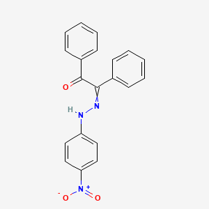 2-[(4-Nitrophenyl)hydrazinylidene]-1,2-diphenyl-ethanone