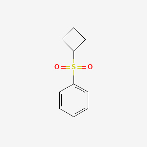 molecular formula C10H12O2S B15377606 Cyclobutylsulfonylbenzene CAS No. 78710-80-2