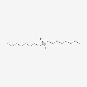 molecular formula C16H34F2Sn B15377612 Difluoro(dioctyl)stannane CAS No. 2192-37-2