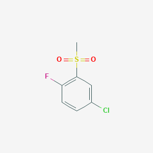 4-Chloro-1-fluoro-2-(methylsulfonyl)benzene