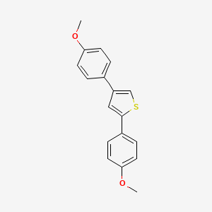 Thiophene, 2,4-bis(4-methoxyphenyl)-