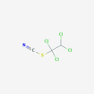 1,1,2,2-Tetrachloroethyl thiocyanate