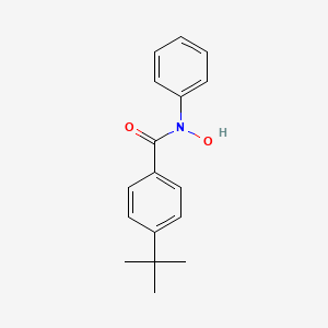 molecular formula C17H19NO2 B15377732 4-tert-Butyl-N-hydroxy-N-phenylbenzamide CAS No. 53253-03-5