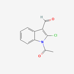 1-Acetyl-2-chloroindole-3-carbaldehyde