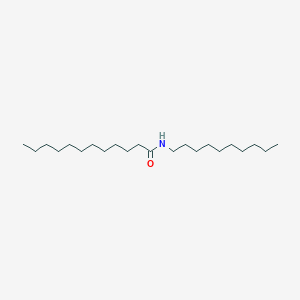 molecular formula C22H45NO B15377982 Dodecanamide, N-decyl- 