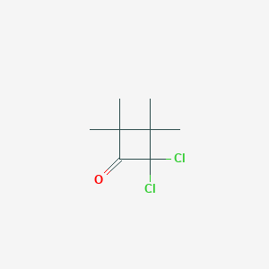 2,2-Dichloro-3,3,4,4-tetramethylcyclobutan-1-one