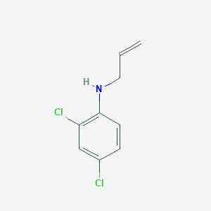 molecular formula C9H9Cl2N B15378098 2,4-Dichloro-n-(prop-2-en-1-yl)aniline CAS No. 6632-15-1