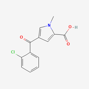 4-(2-Chlorobenzoyl)-1-methylpyrrole-2-carboxylic acid