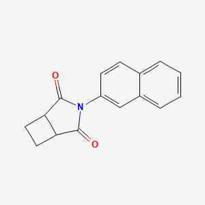 3-(2-Naphthalenyl)-3-azabicyclo(3.2.0)heptane-2,4-dione