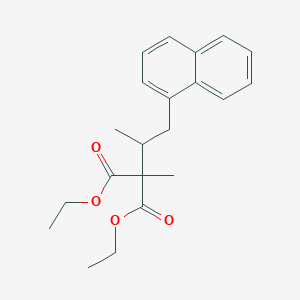 Diethyl 2-methyl-2-(1-naphthalen-1-ylpropan-2-yl)propanedioate